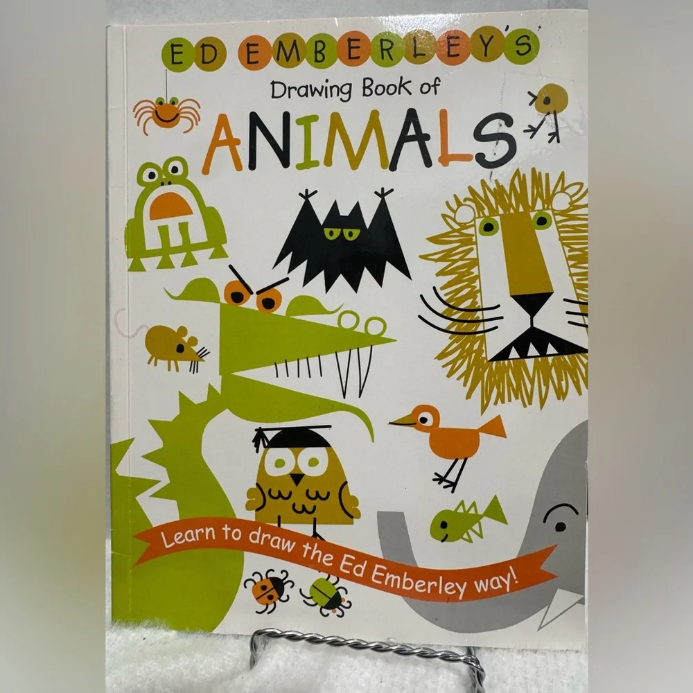 Ed Emberley’s Animals Kids Drawing Book